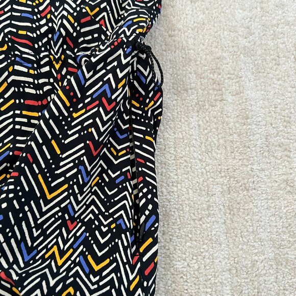 Title Nine Sleeveless Printed Dress With Pockets L - Picture 7 of 9